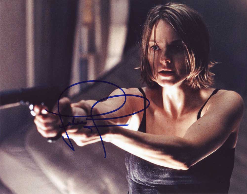 Jodie Foster in-person autographed photo
