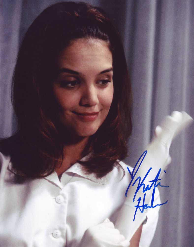 Katie Holmes in-person autographed photo