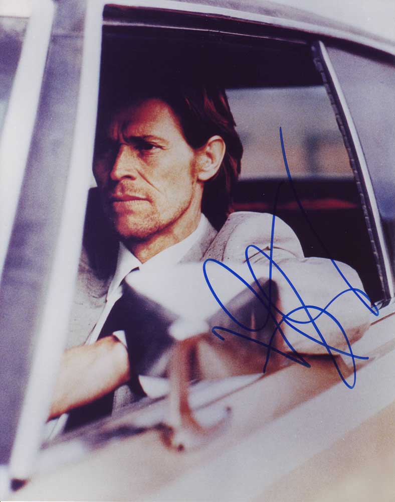 Willem Dafoe in-person autographed photo