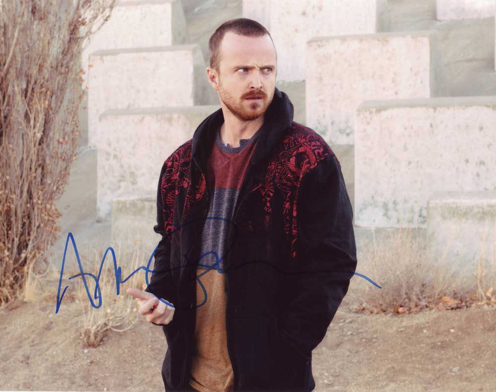Aaron Paul In-person Autographed Photo