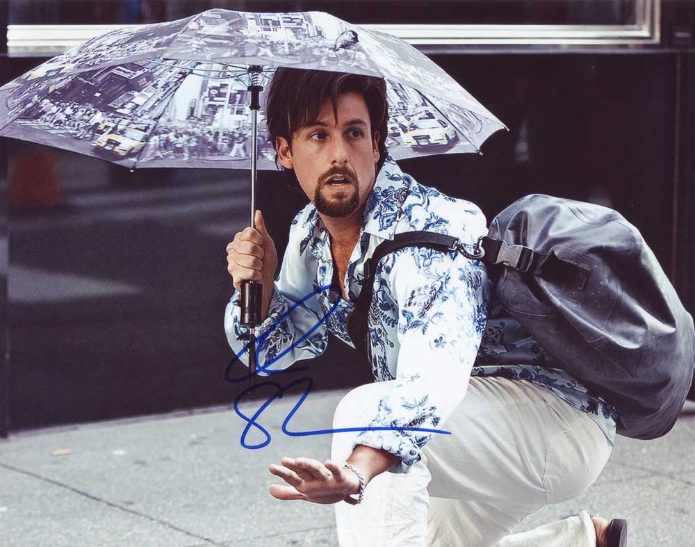 Adam Sandler in-person autographed photo