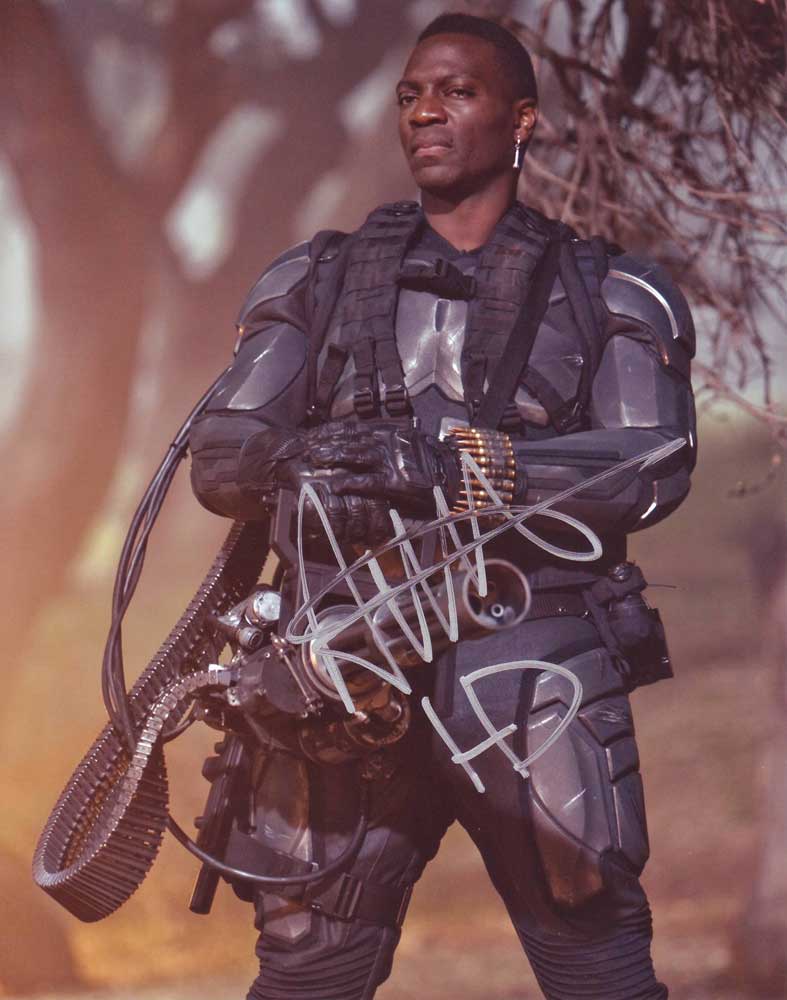 Adewale Akinnuoye-Agbaje in-person autographed photo