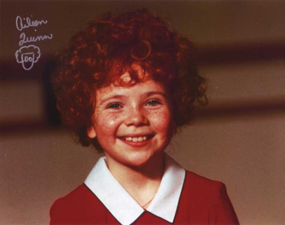 Aileen Quinn in-person autographed photo