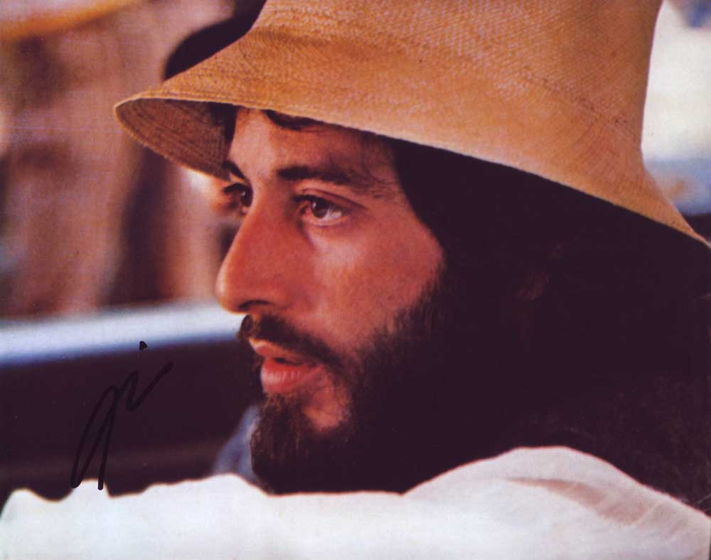 Al Pacino in-person autographed photo