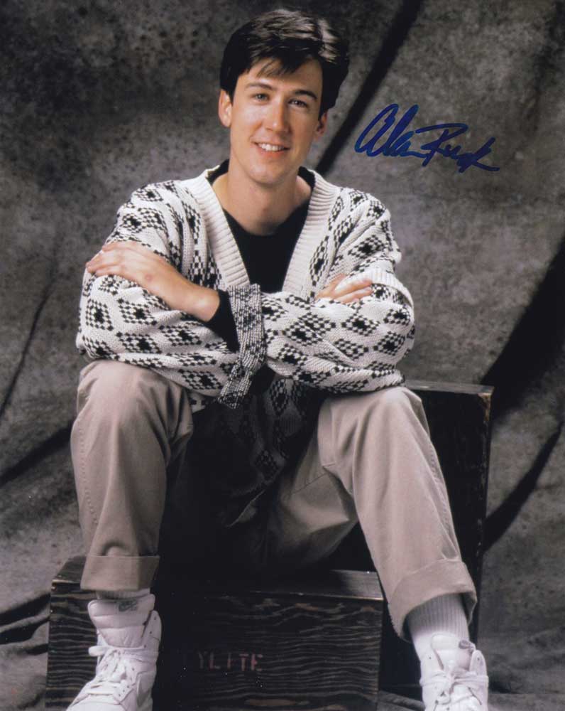 Alan Ruck in-person autographed photo