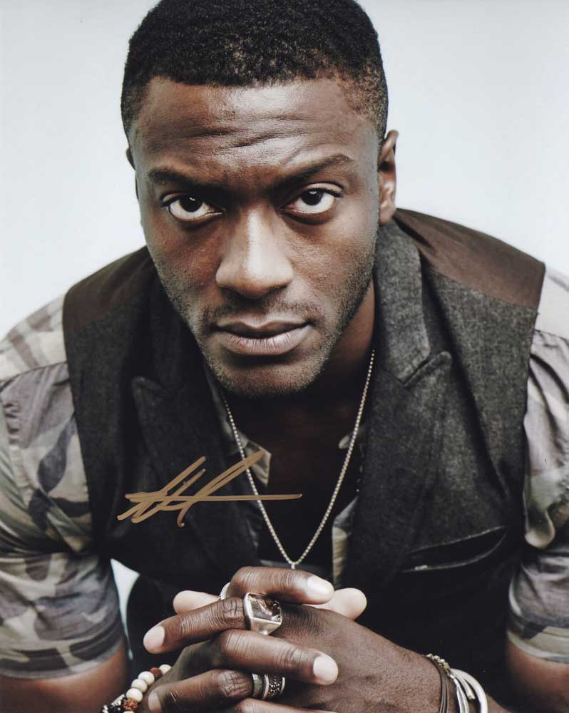 Aldis Hodge in-person autographed photo