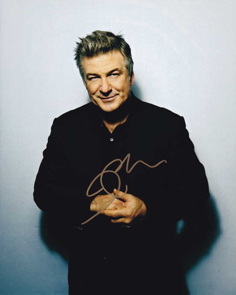 Alec Baldwin In-person Autographed Photo