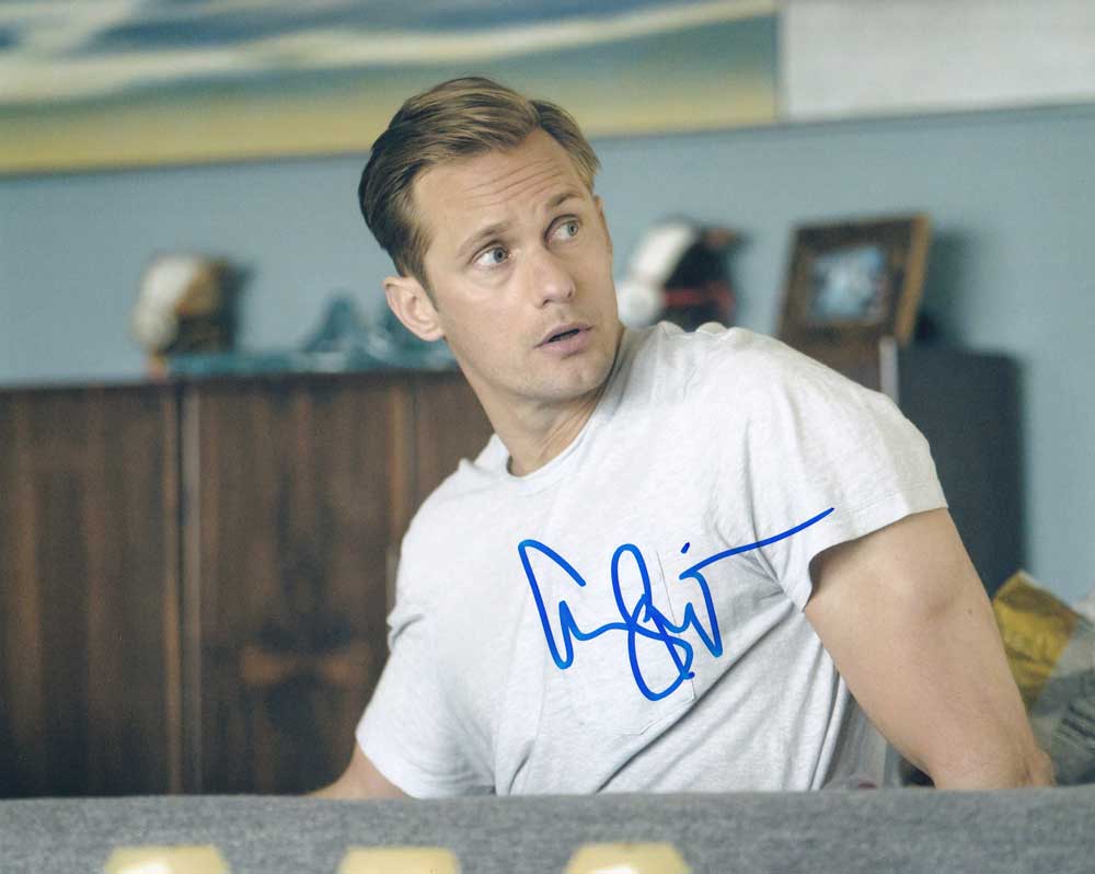 Alexander Skarsgard in-person autographed photo