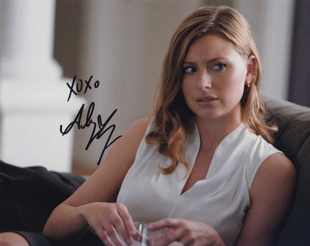 Aly Michalka in-person autographed photo