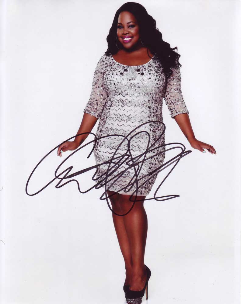 Amber Riley in-person autographed photo