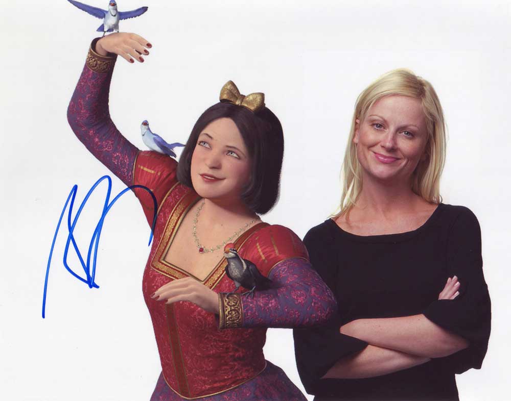 Amy Poehler In-person autographed photo