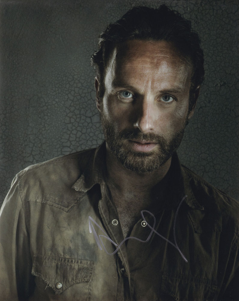 Andrew Lincoln in-person autographed photo