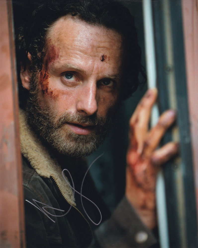 Andrew Lincoln in-person autographed photo