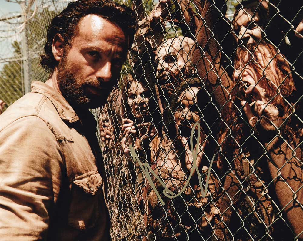 Andrew Lincoln in-person autographed photo