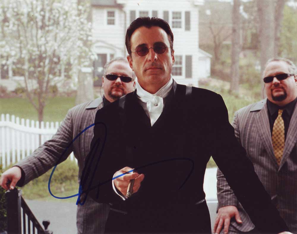 Andy Garcia in-person autographed photo