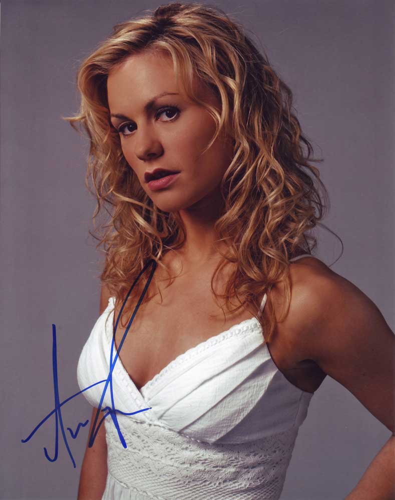Anna Paquin in-person autographed photo