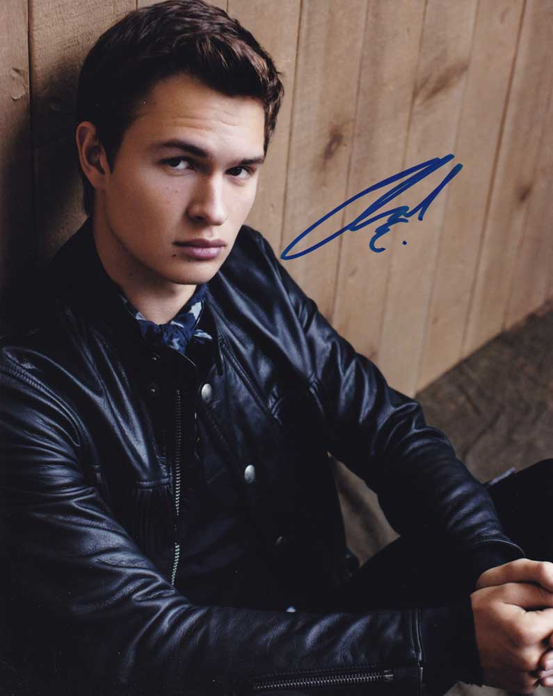 Ansel Elgort In-person Autographed Photo