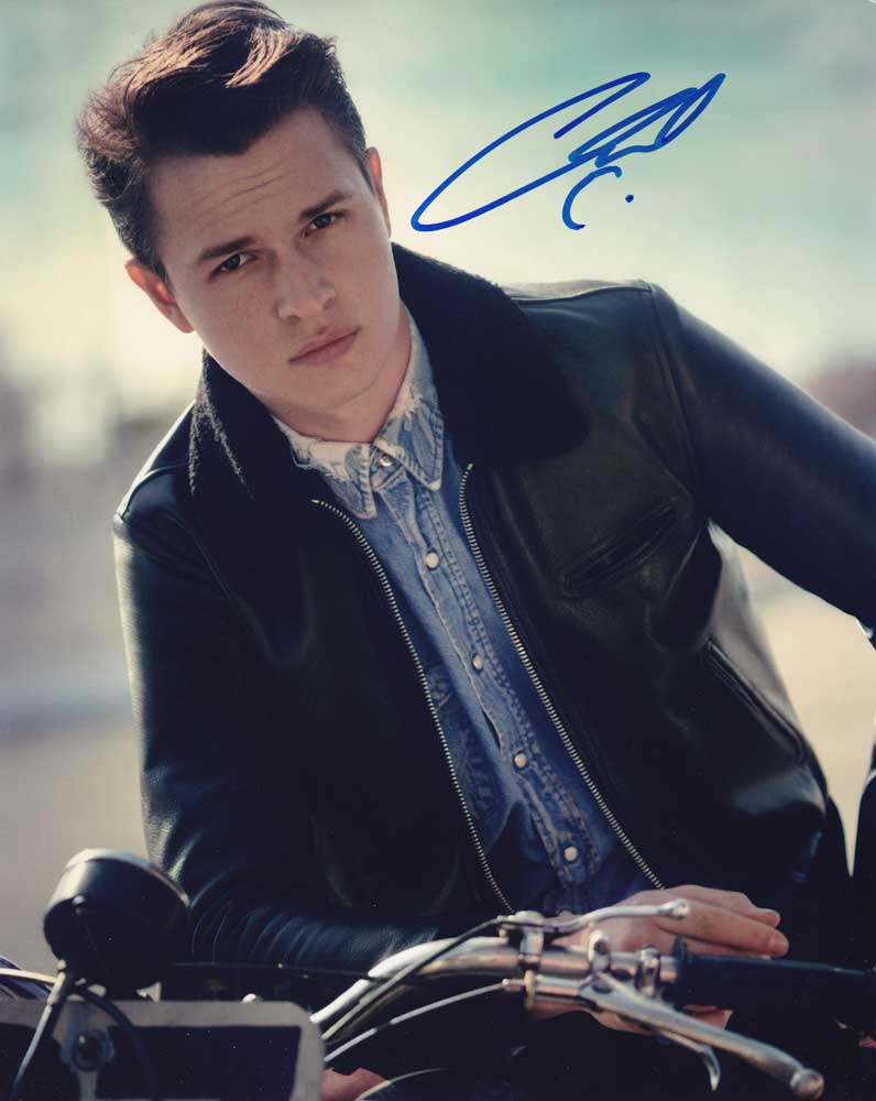 Ansel Elgort In-person Autographed Photo