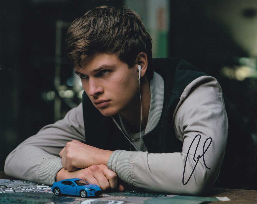 Ansel Elgort In-person Autographed Photo