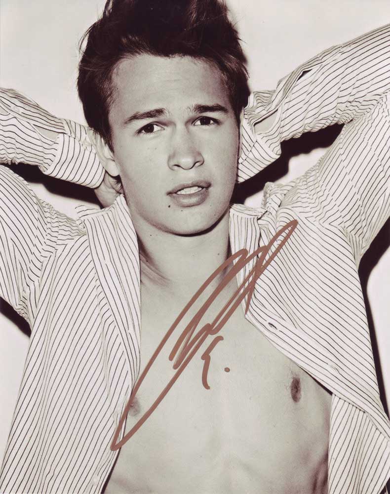 Ansel Elgort In-person Autographed Photo