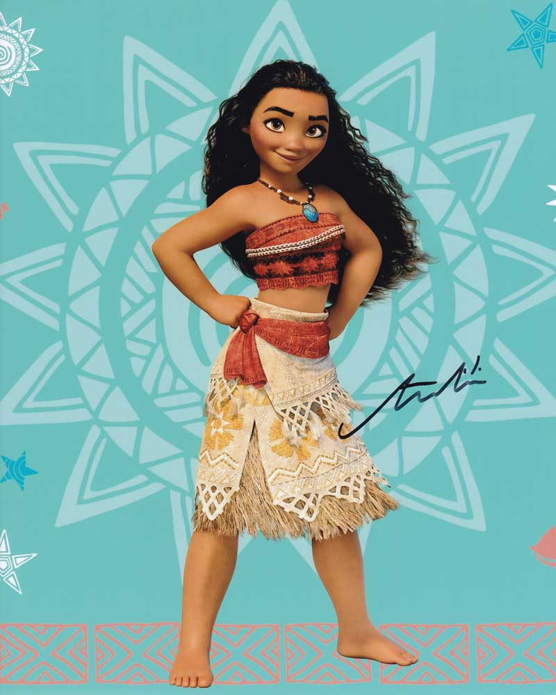 Auli'i Cravalho in-person autographed photo