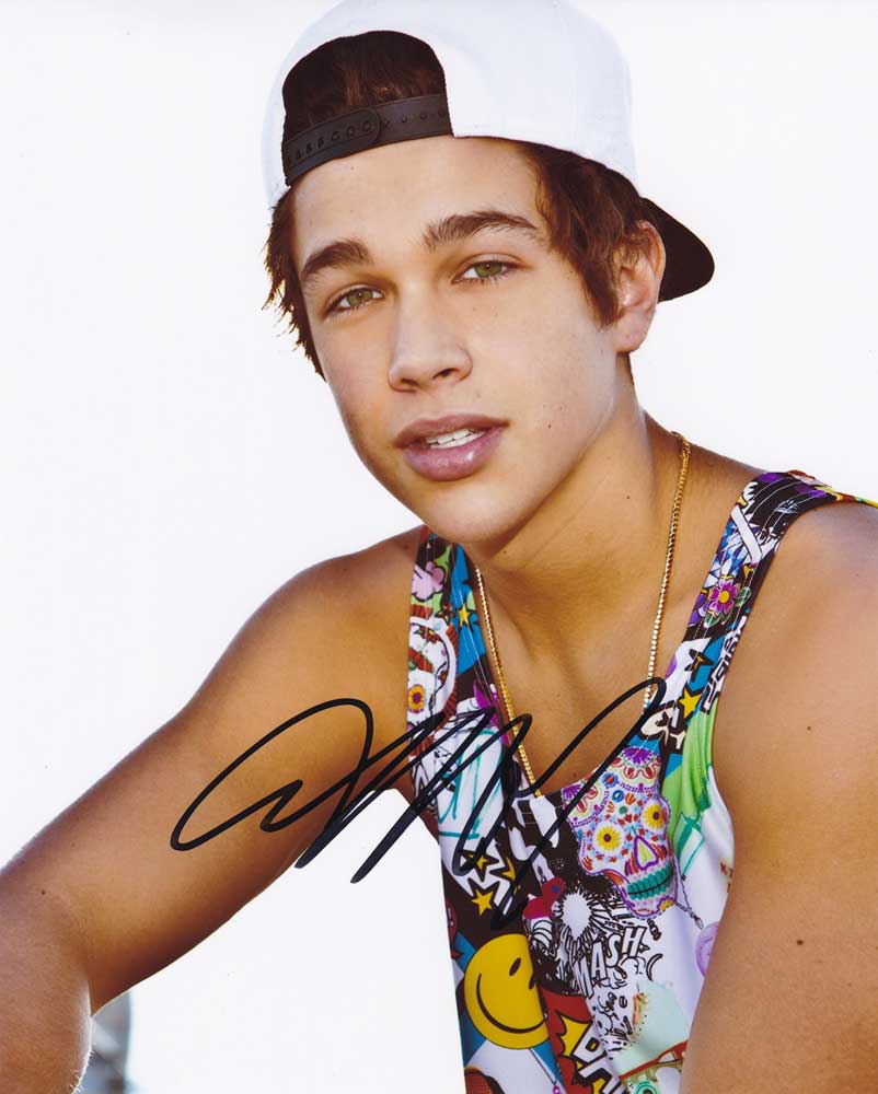 Austin Mahone In-person Autographed Photo