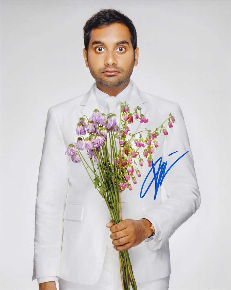 Aziz Ansari in-person autographed photo
