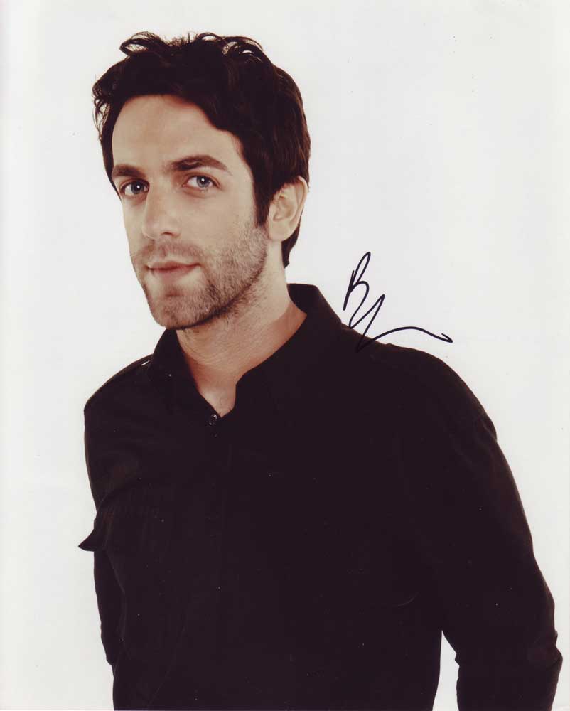 B.J. Novak in-person autographed photo