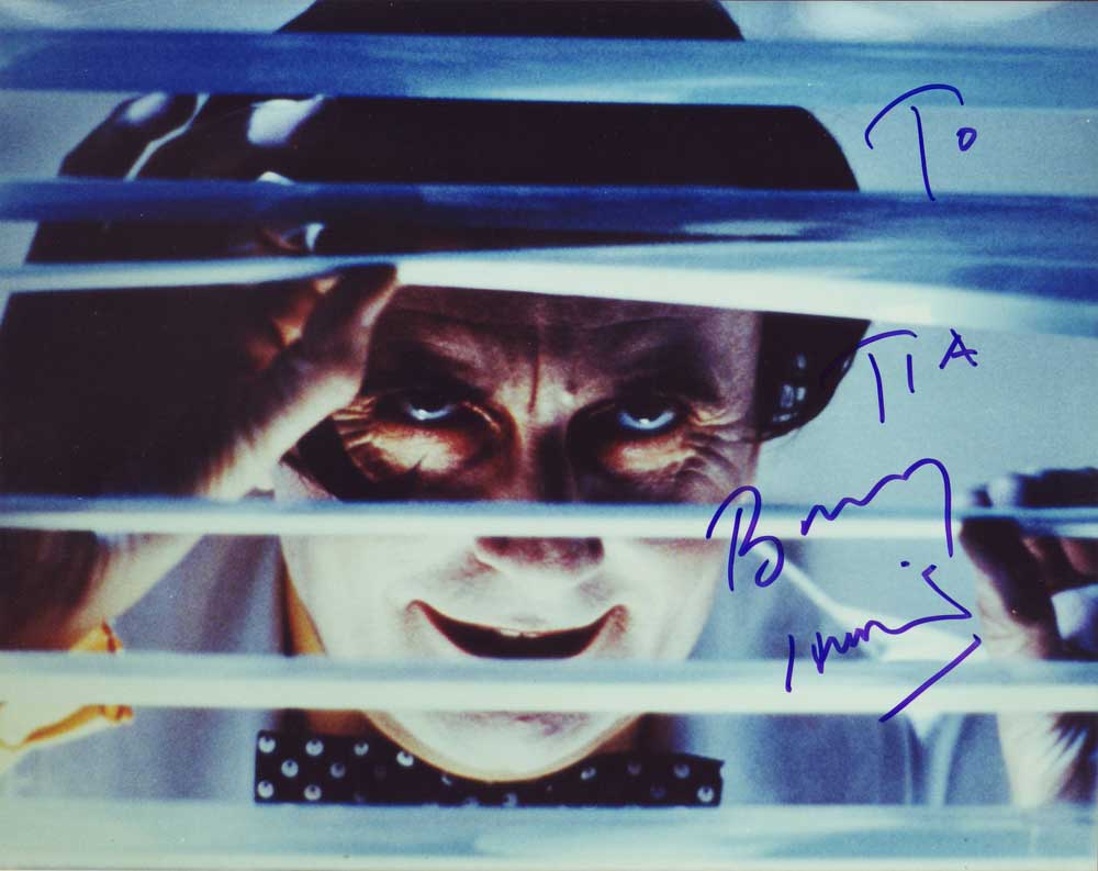 Barry Humphries in-person autographed photo