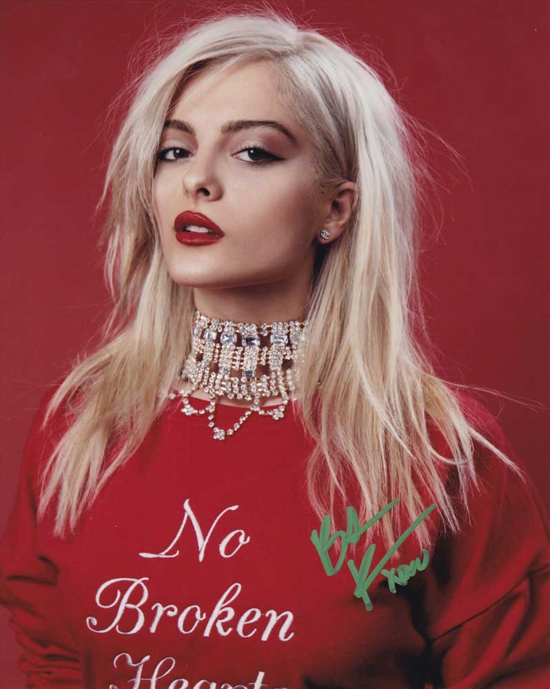 Bebe Rexha in-person autographed photo