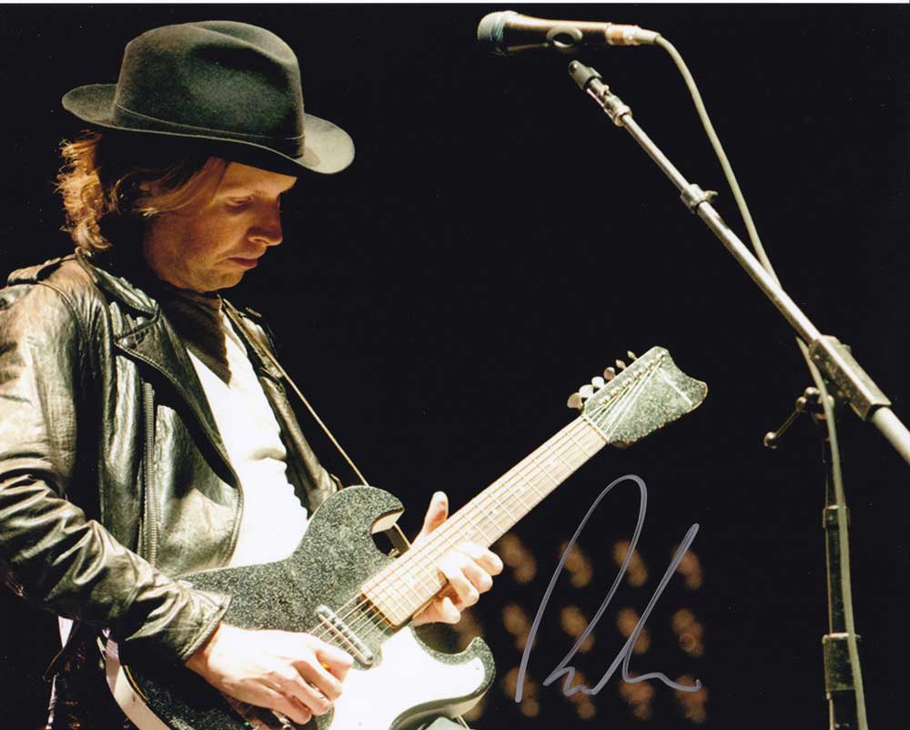 Beck in-person autographed photo