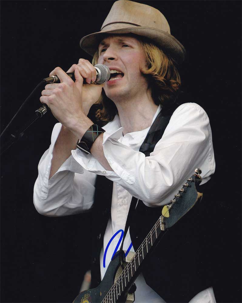 Beck in-person autographed photo