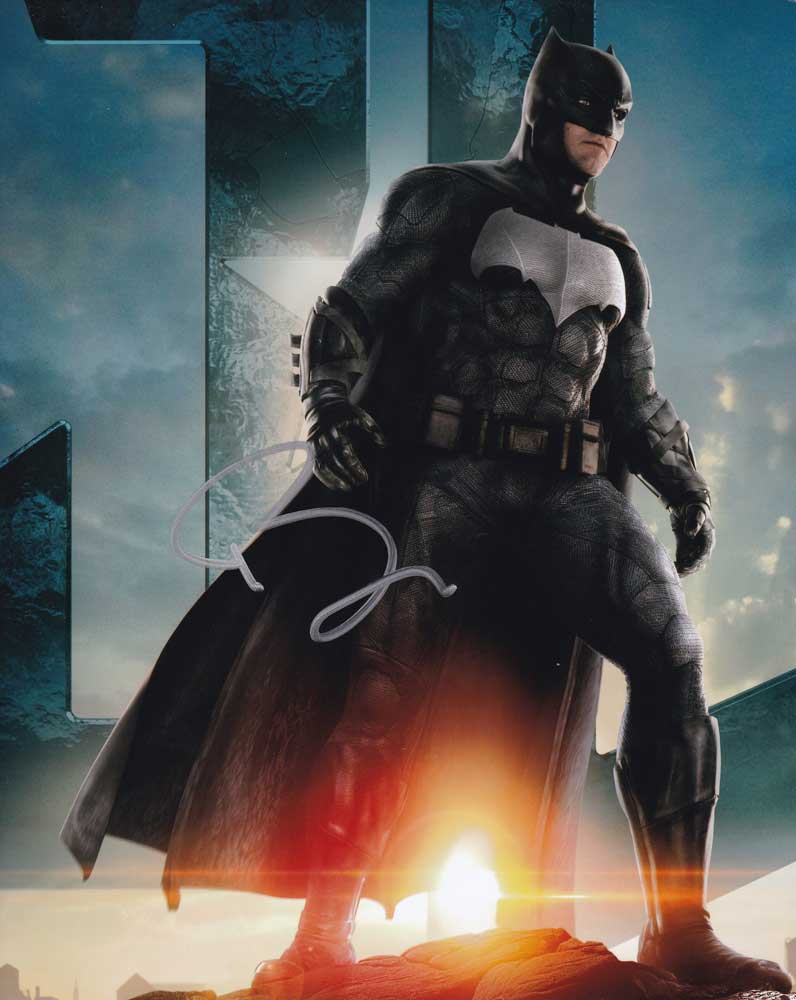 Ben Affleck in-person autographed photo Batman