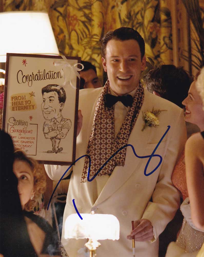 Ben Affleck in-person autographed photo