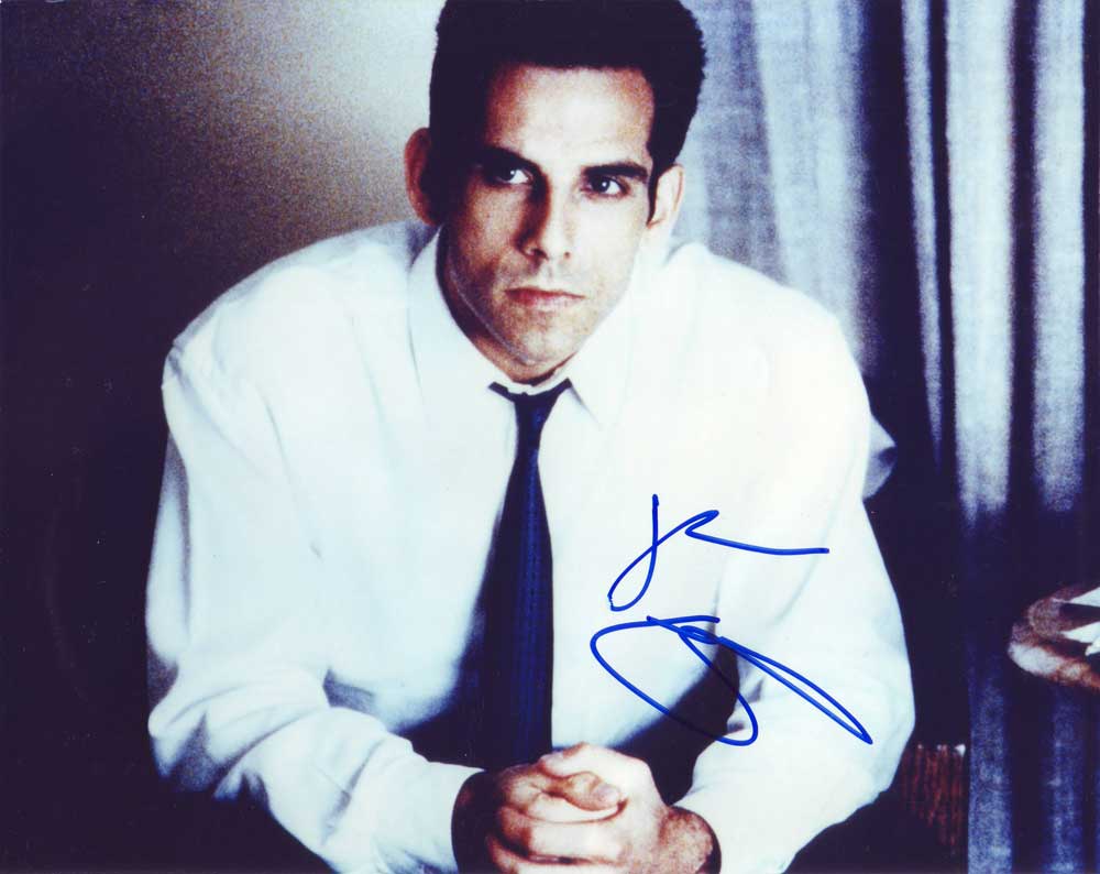 Ben Stiller in-person autographed photo