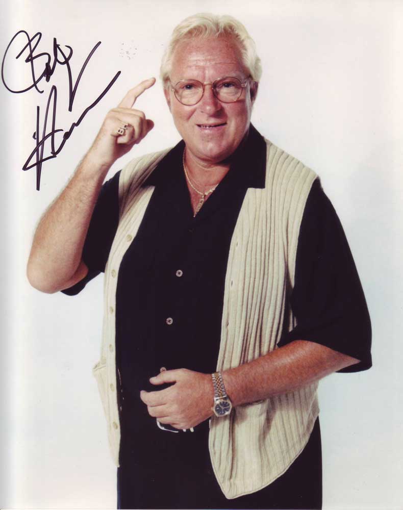 Bobby Heenan in-person autographed photo