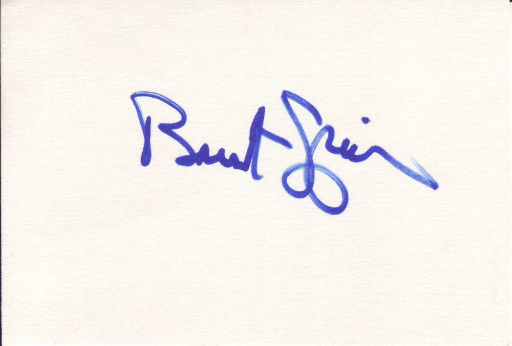 Brent Spiner Autographed Index Card