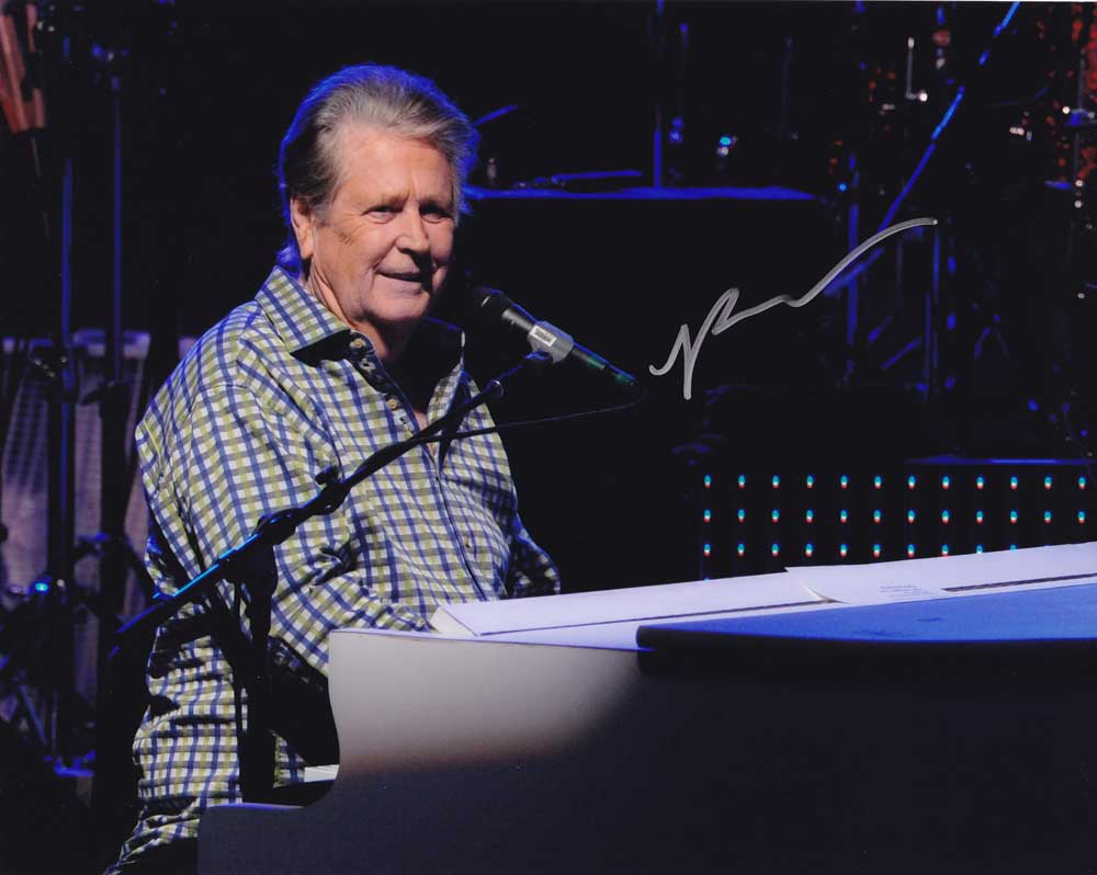 Brian Wilson in-person autographed photo Beach Boys