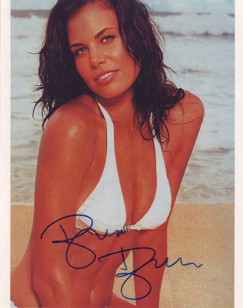 Brooke Burns in-person Autographed photo