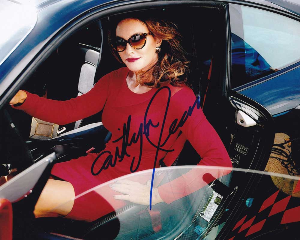 Caitlyn Jenner in-person autographed photo