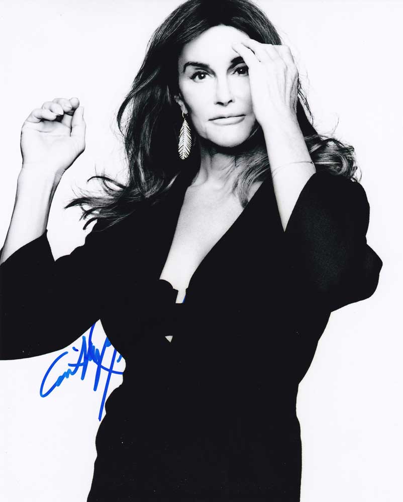 Caitlyn Jenner in-person autographed photo