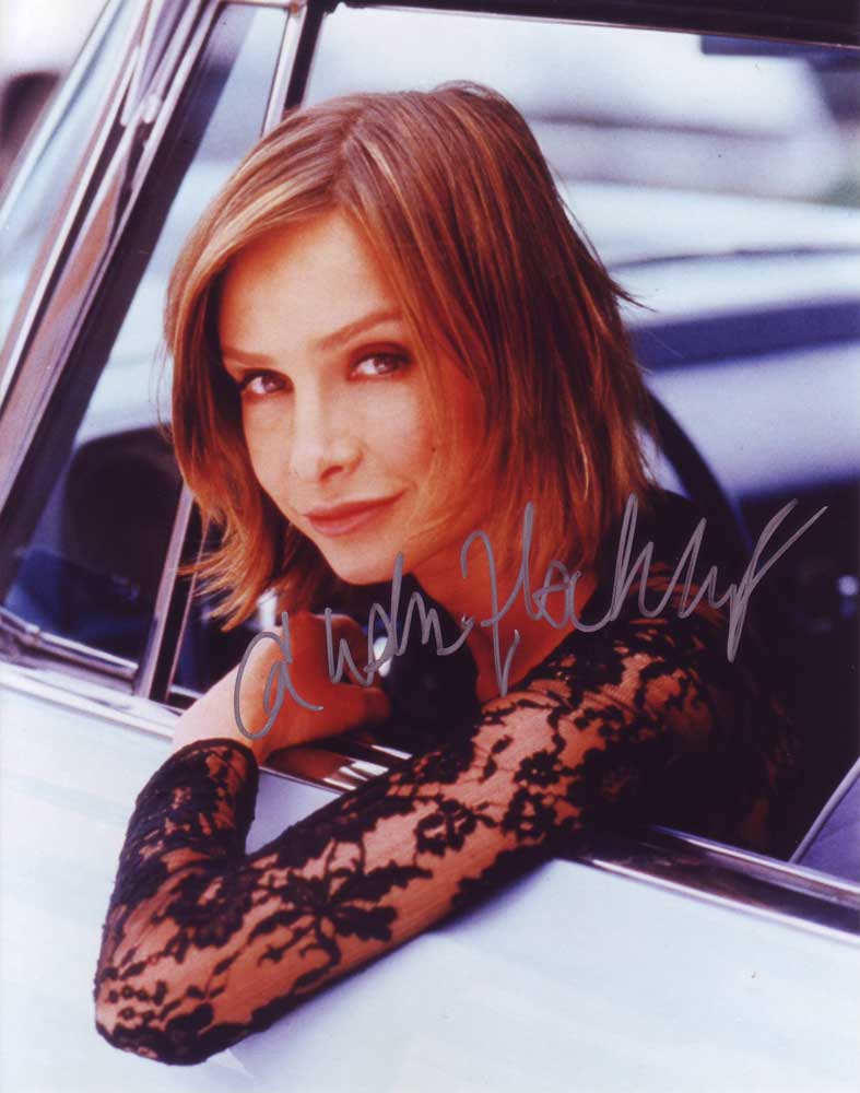 Calista Flockhart in-person autographed photo