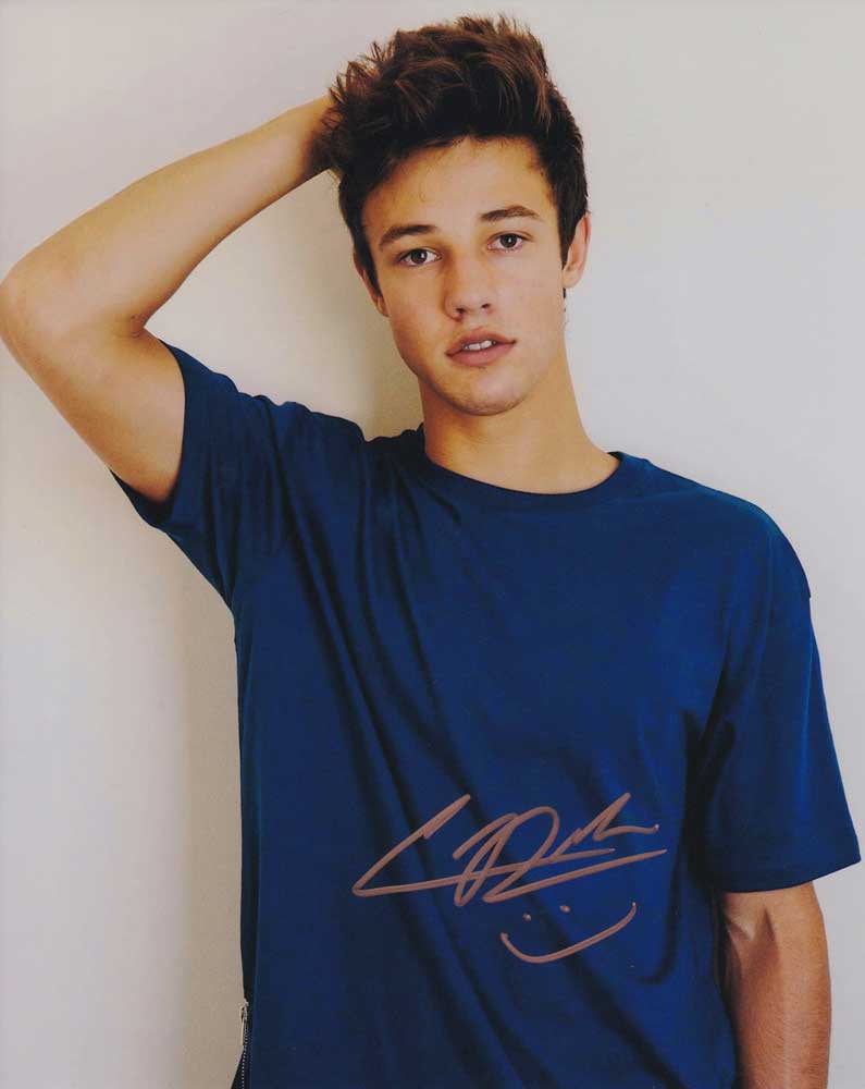 Cameron Dallas In-person Autographed Photo