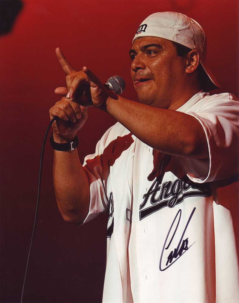 Carlos Mencia in-person autographed photo