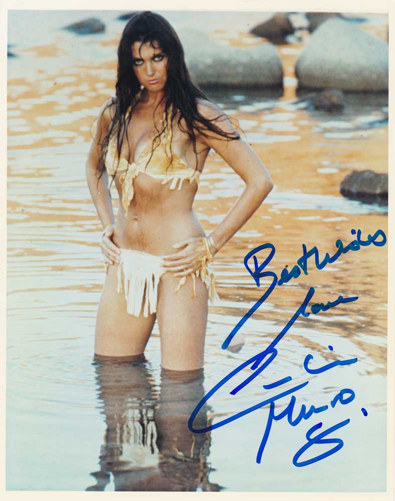 Caroline Munro in-person autographed photo