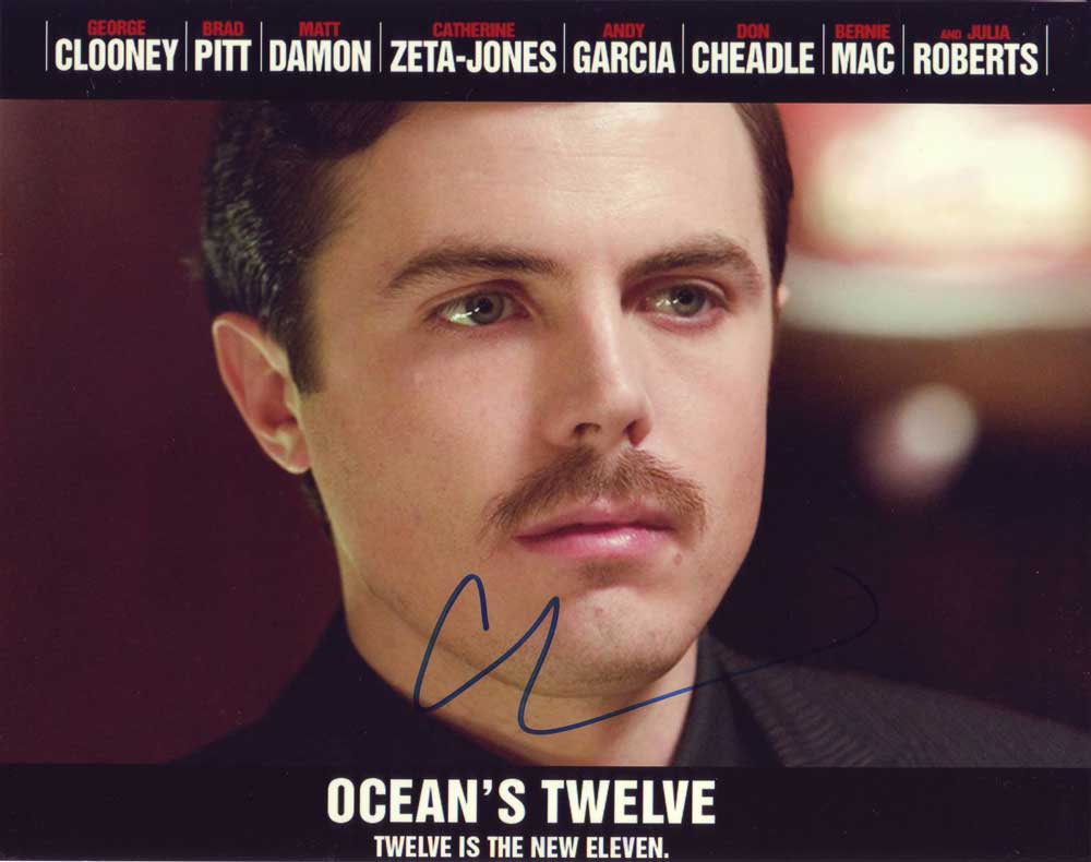 Casey Affleck in-person autographed photo