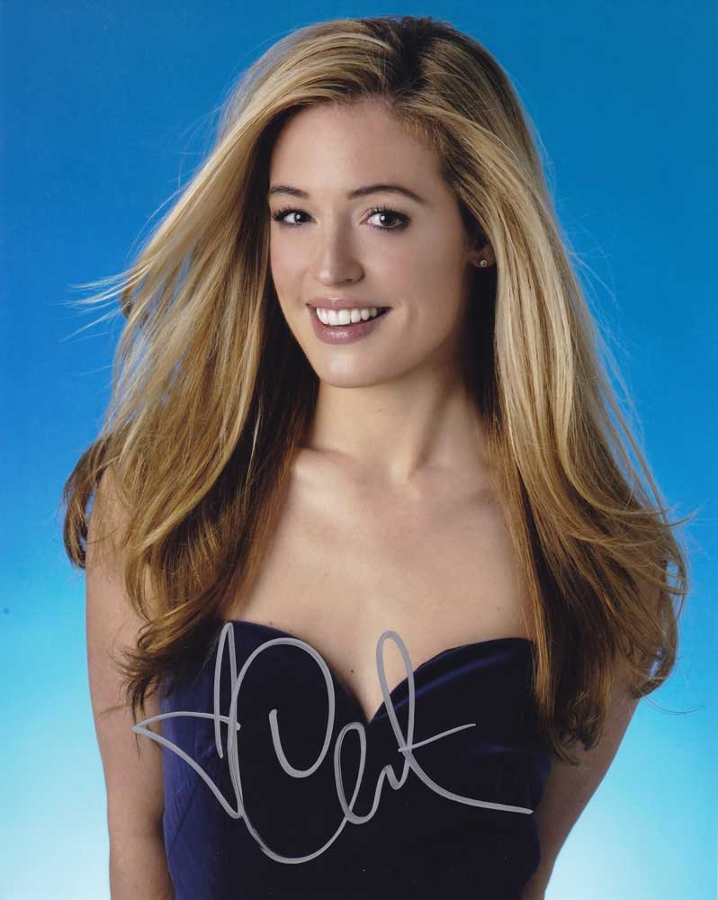 Cat Deeley in-person autographed photo