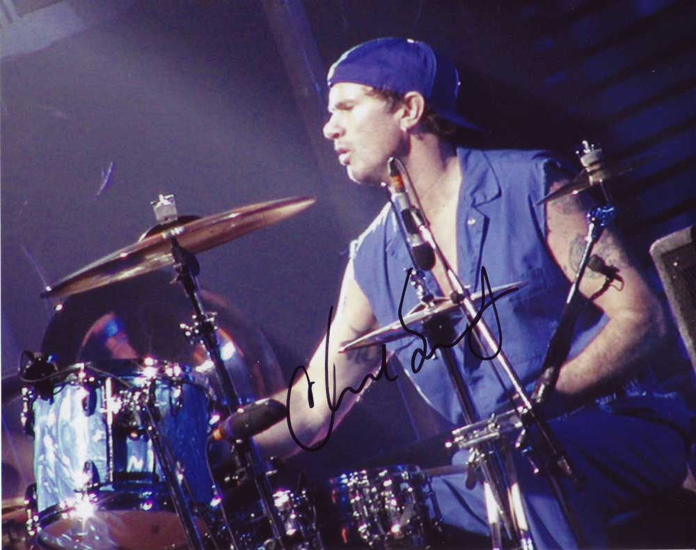 Chad Smith in-person autographed photo RHCP