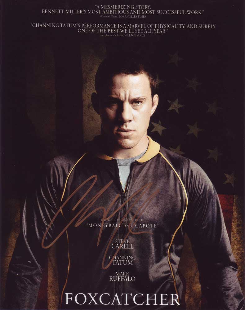 Channing Tatum in-person autographed photo