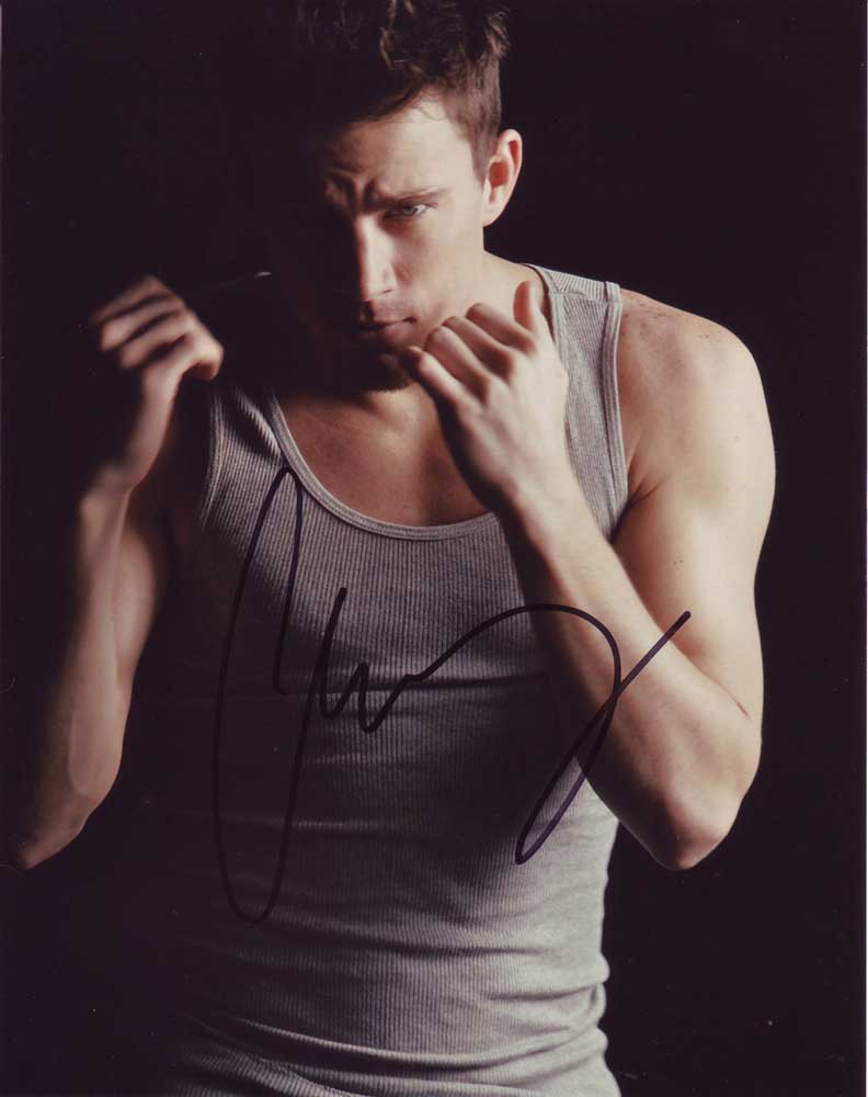 Channing Tatum in-person autographed photo